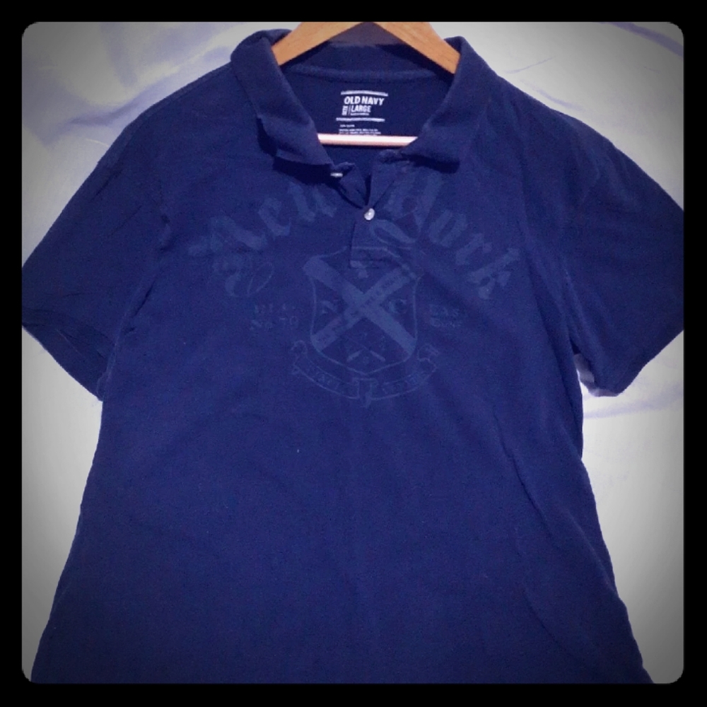 Navy blue polo